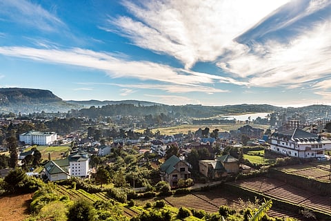 The stunning landscape of Nuwara Eliya